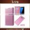 Transparent PC Ultra Thin Flip Phone Cover for Samsung Galaxy S7 Edge