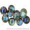 blue fire natural labradorite cabochon round gemstones loose semi precious wholesale stones