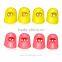 musical parts colorful rubber finger stall finger cot finger guard thimber for playing guitar