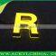 2015 Laser engraving acrylic led sign, custom acrylic led edge lit sign, acrylic alphabet letter sign with led light