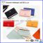 Korea flat PU credit card pocket simple card holder