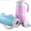 Double walled stainless steel vacuum coffee pot with handle vacuum flask coffee pot