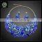 rending hot products Crystal jewellery blue women accessories KHK719