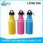 Colorful 350ml vacuum sealed bottles sports bottle