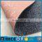 Anti slip design door front door designs embossed floor mat with TPR backing