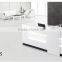 Modern design LED light reception desk