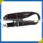 2016 Top sale Cheap black lanyard as mobile phone/ID card/Key/headphone neck strap wholesale