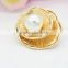 two-double Alloy Pearl brooch Fashion clip for clothes