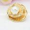 two-double Alloy Pearl brooch Fashion clip for clothes