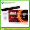 Full color printed plastic pvc magnetic gift card hico