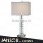 modern white table lamp simple design wholesale crystal table lamp for bedroom                        
                                                Quality Choice