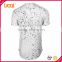2016 Fashion Custom Promotional Sublimated brushed cotton long T-shirts for men