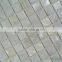 Pure White freshwater shell mosaic tile on mesh with joints ,bathroom tile