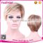 NO MOQ fashion sexy women blonde wig top quality                        
                                                Quality Choice