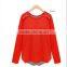 2015 spring fashion female long sleeve base shirt big yards