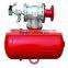 self -lubricating air flow aiding machine