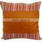 Orange & Multi Striped Cushion Cover