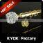 KYOK curtain rod with dimond curtain finial in Africa ,wrought iron curtain rod finials ,curtain finials