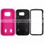 Wholesale 3 in 1 PC silicone mobile phone Case for Samsung galaxy S6, for Samsung s6 accessories , for samsung S6 phone cover