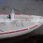 CE boat best price cheap big PVC fiberglass fishing boat with engine