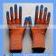 Blue Latex Palm Coated Level 5 Cutting Gloves Cut Resistant Knitted Gloves