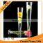 Wholesale Clear Beautiful Tall Vase Glass Conical