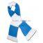 2016 new custom woven sports scarf /high quality scarf
