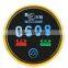Circle Acrylic door plate Electrical Room number