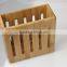 Eco-friendly bamboo dish rack solid bamboo fold plate dry dish rack wiht utensils holder wholesale