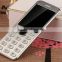 157-Full Metal Front Panel Fashion Durable Button Cellphone Elderly Student Backup Mobile Phone 2.4inch Super Clear Screen