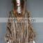 Knitting Style Fashion Rabbit Fur shawl Hooded Shawl ladies poncho