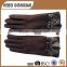 Women's Winter Autumn Cashmere Bicycle Gloves With Touch Screen Lady's Fashion Lace Gloves