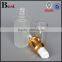 30ml frosted glass bottle gold pump glass bottle