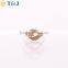 S>>>wholesale New Design Gold Plate Unisex Ring Fashion Jewelry Diamond Zincon Flower Eyes Rings for Anniversary