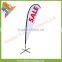 Outdoor Advertising Usage Custom Beach Flags