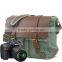 Canvas Backpack Digital Leather Camera Bag