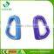 3*LR41 battery 1 led carabiner shape cheap plastic flashlight