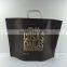 2016 New type brown kraft paper bags new easy bags with tote for gift