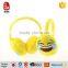 2016 new design hot sale plush emoji safety earmuff wholesale