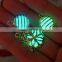 Mini Order New Piercing luminous stone Pendant Necklace Couple Love Long Chain Necklace Pendant Gifts