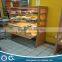 Food Display Rack/wood Bread Display Rack for Supermarket And Store