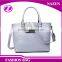 Hot Sell PU leather Material patent Leather Logo Handbag For Weekend