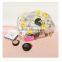 Multifunction small toiletry make up zipper pvc cosmetic bag