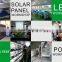 10W 3.5m Solar Garden Light 10w customise 2015 new model design