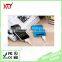 Slim 5000mAh portable power bank with touch screen light display metal cell