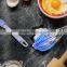 Silicone Stainless Steel Egg Whisk Beater With PS Handle 2015 Hot Sale Novelty Kitchen Gadgets