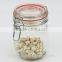 750ml Airght Glass Jar for Canning with Glass Lid &Silicon Ring