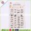 new arrival creative transparent high quality ecofriendly decorative elegant craft fancy creative printing clear stamps