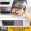 Food container 12 Pack 3 CompartmentLunch Boxes with Lids - Stackable, Reusable, Microwave, Dishwasher & Freezer Safe - Meal