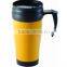 450ML Promotional Plastic Thermos Mug With Handles
